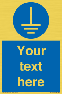 Custom Connect to Earth Sign